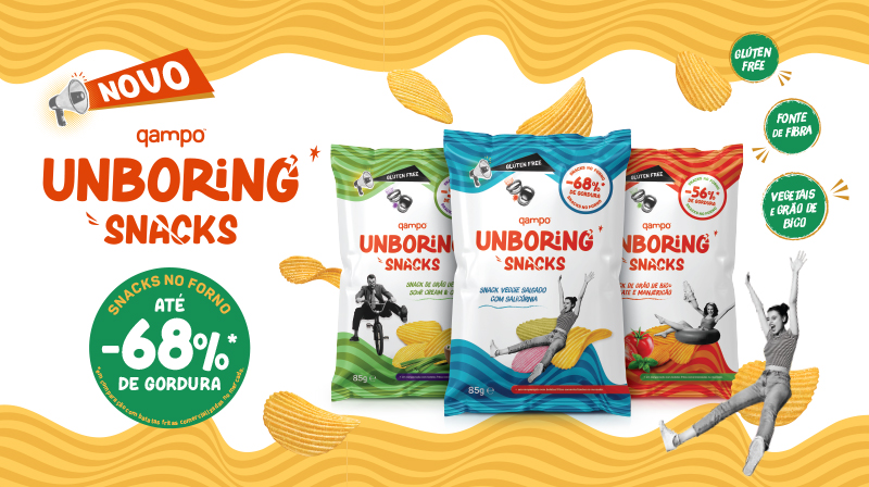 Unboring Snacks, o novo produto do Grupo Nabeiro que já está a correr de norte a sul do país